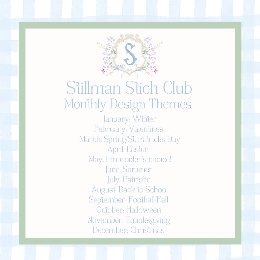 Stillman Stitch Club