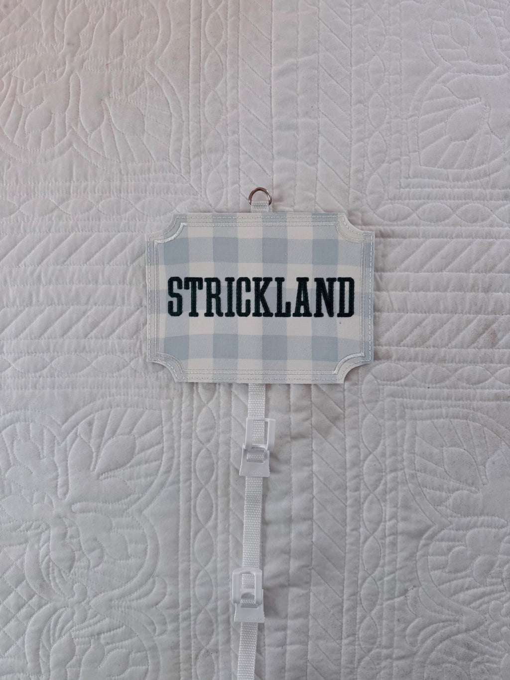 Embroidered Hat Hanger