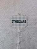 Embroidered Hat Hanger