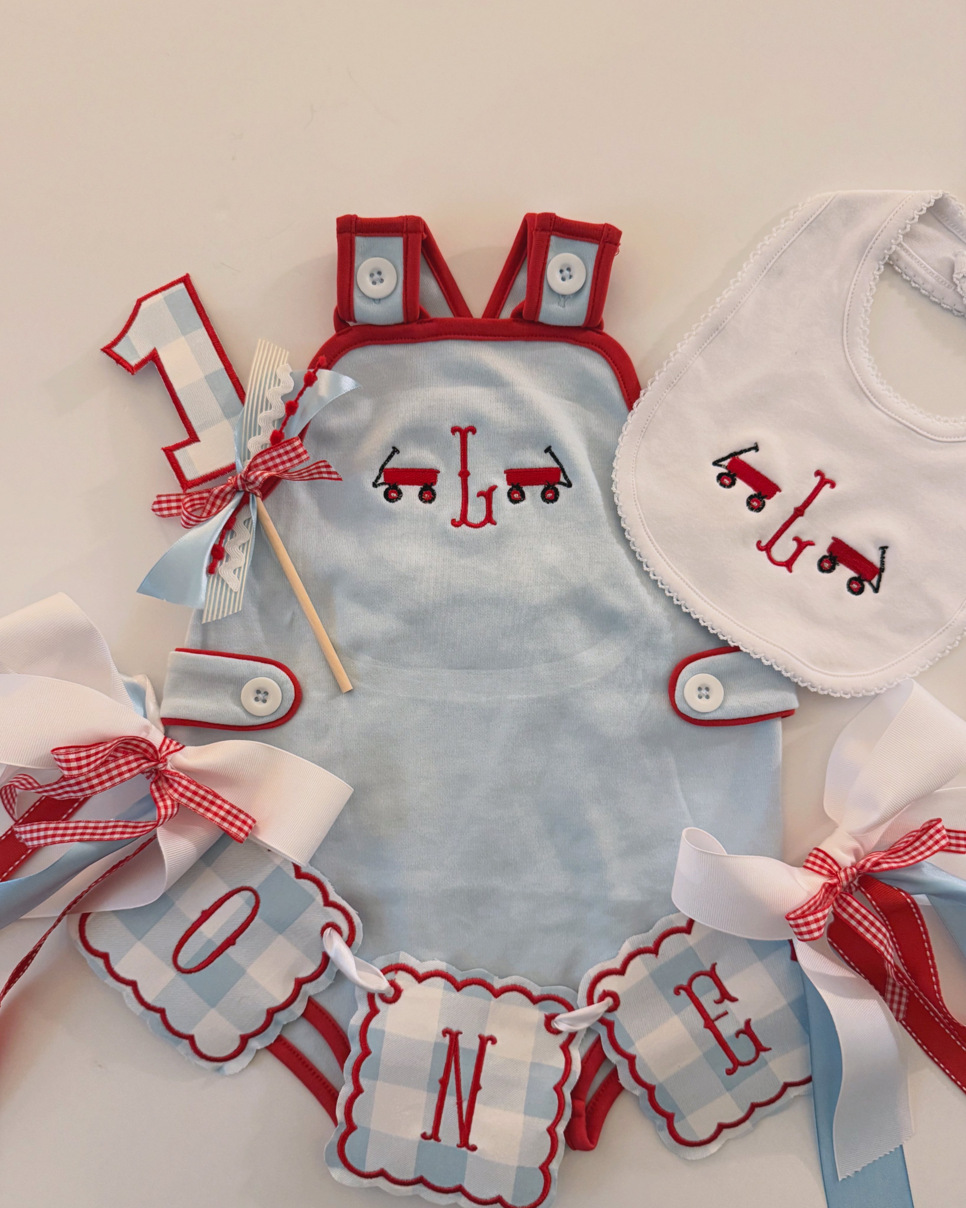 ONE Little Red Wagon