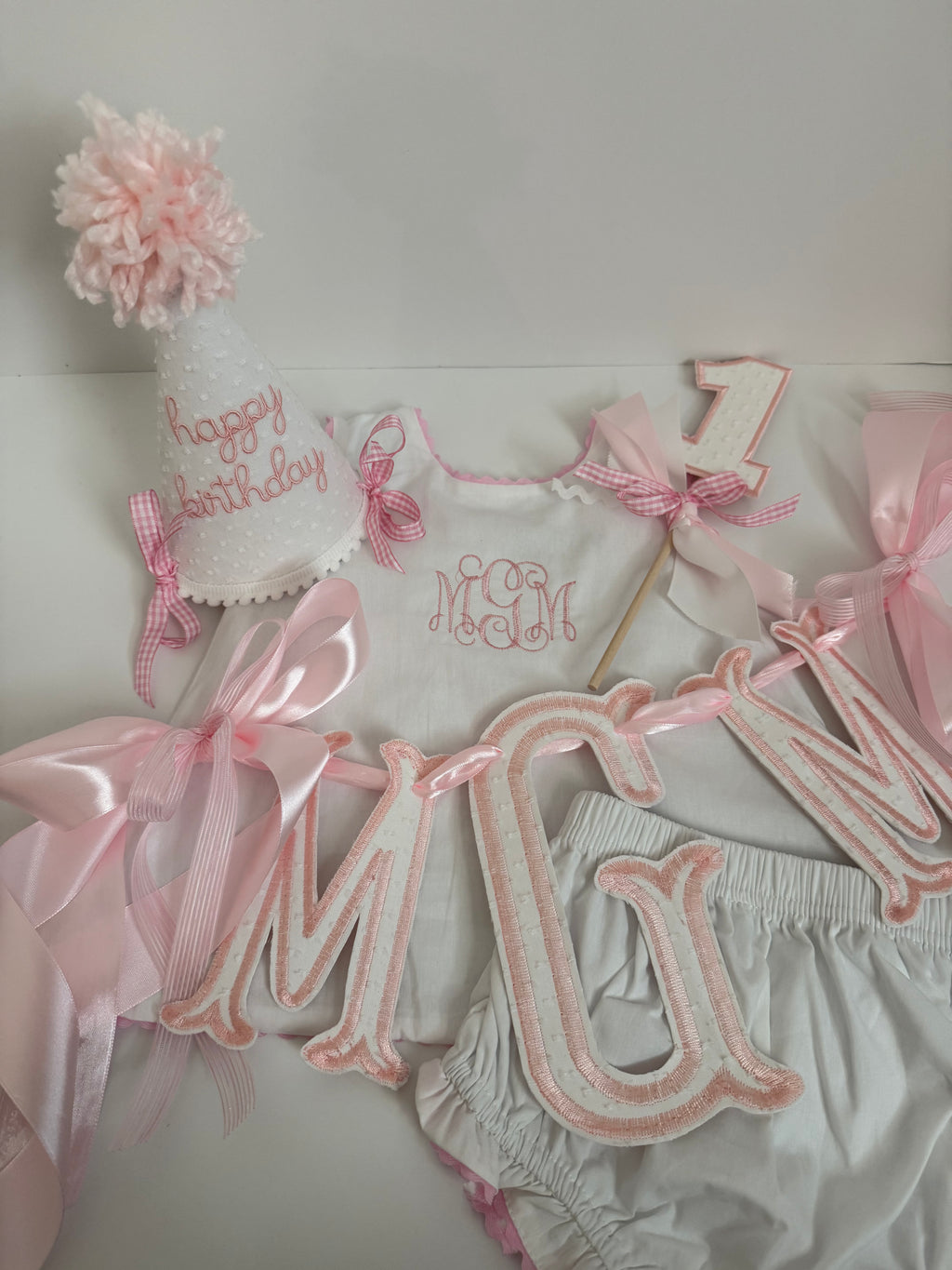 Custom First Birthday Set