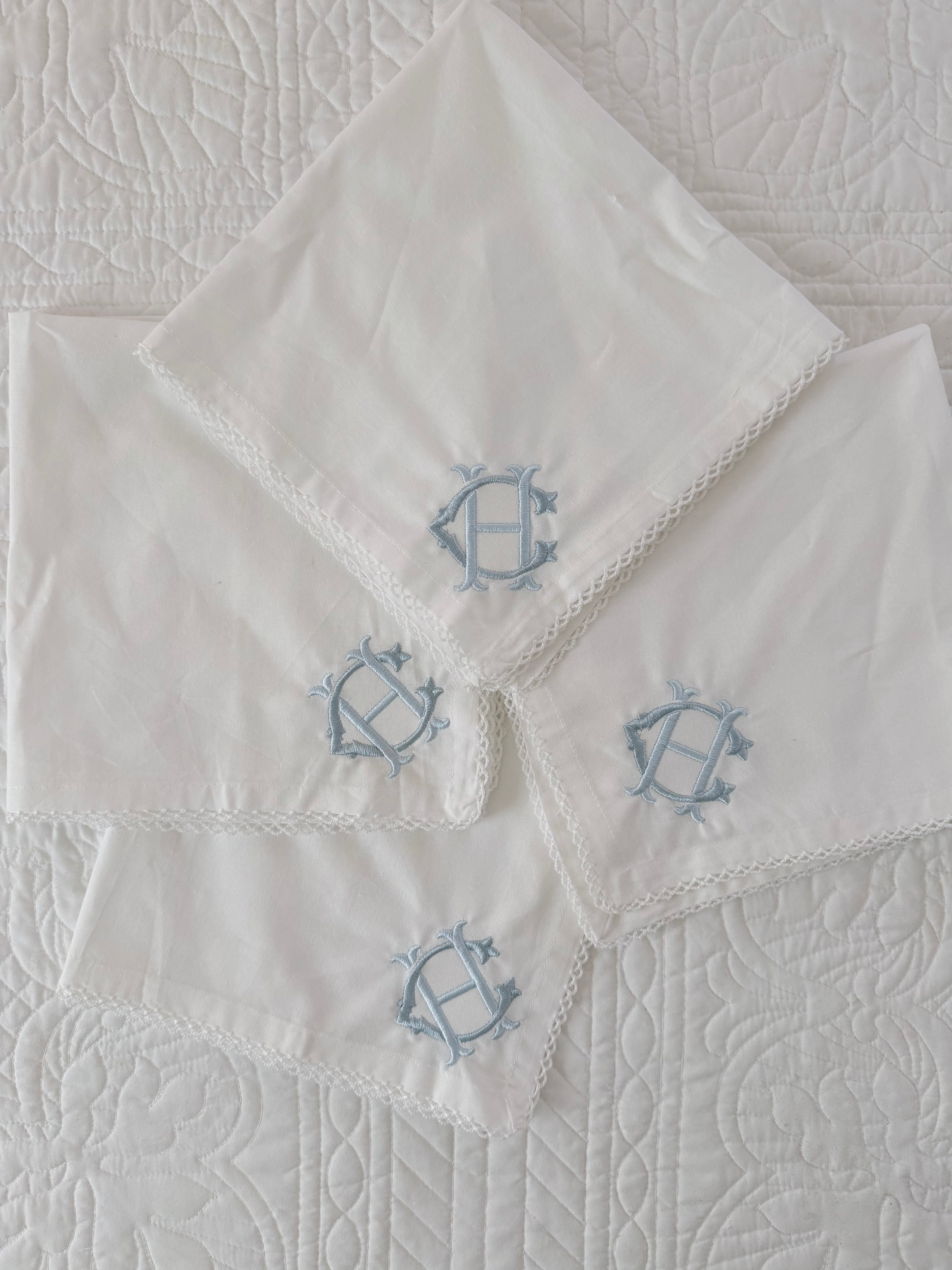 Embroidered Dinner Napkin