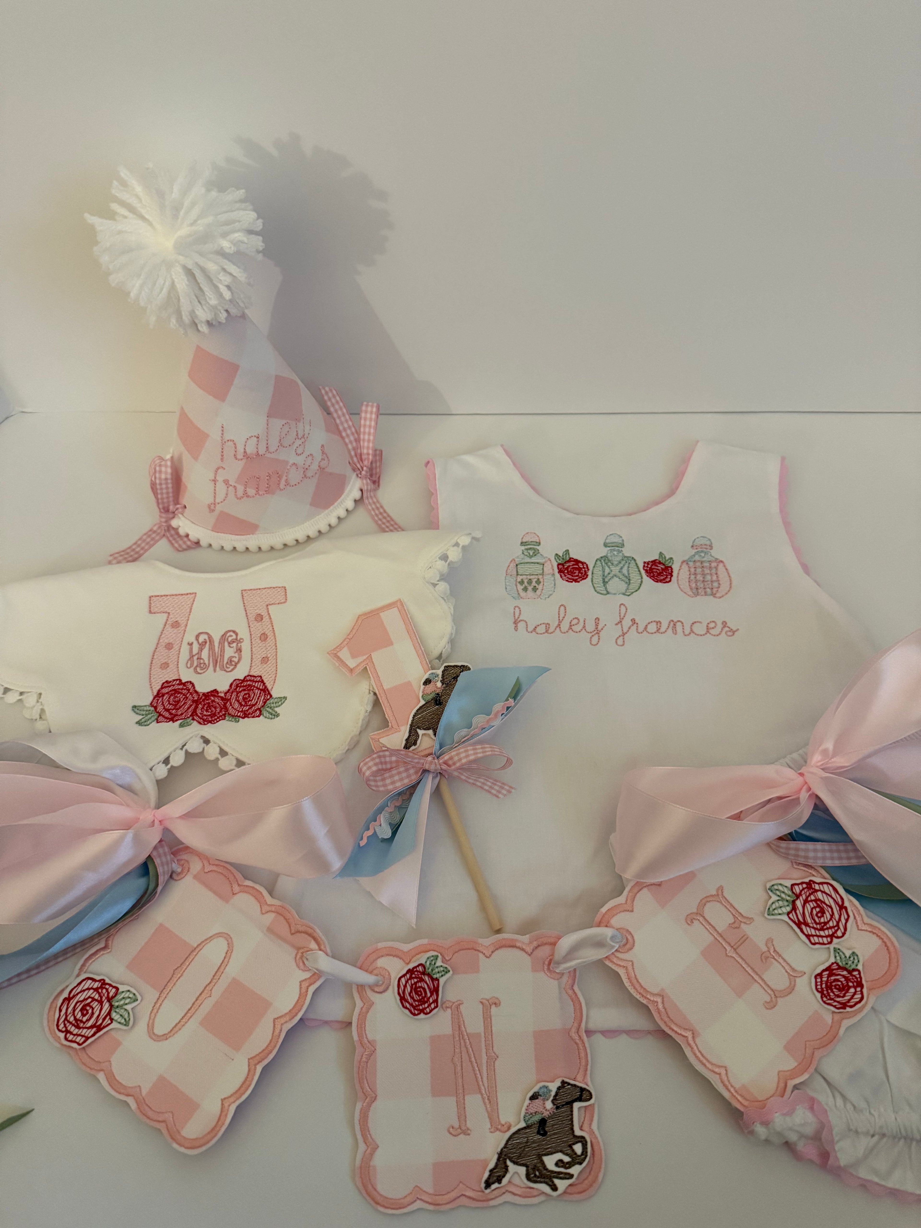 Custom First Birthday Set