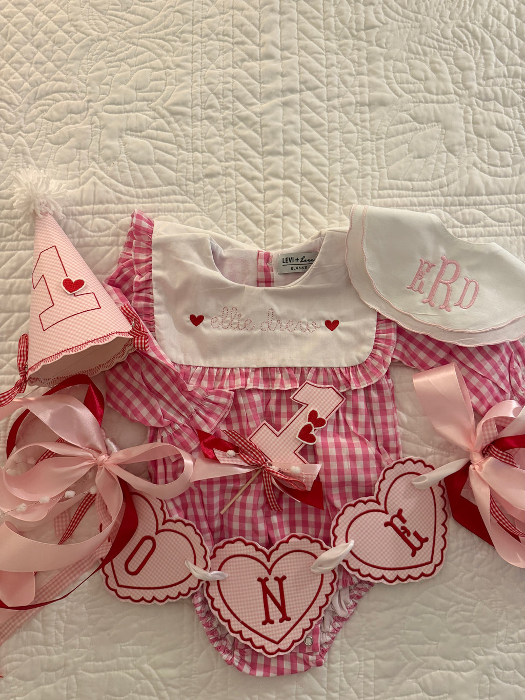 Custom First Birthday Set