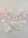 Classic Girl's First Birthday Set