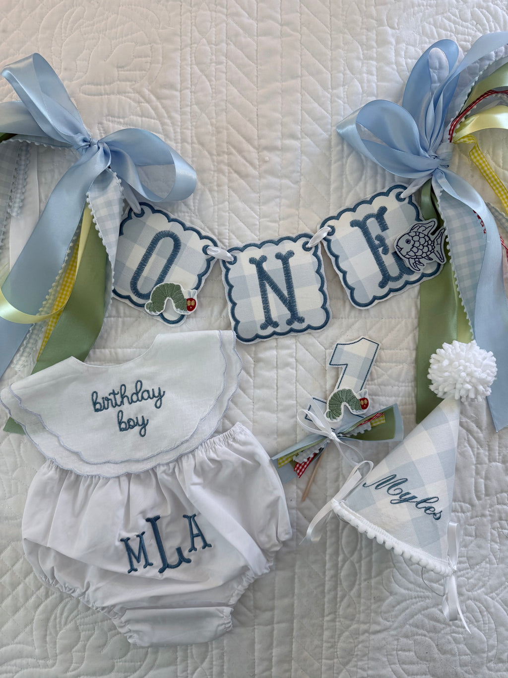 Custom First Birthday Set
