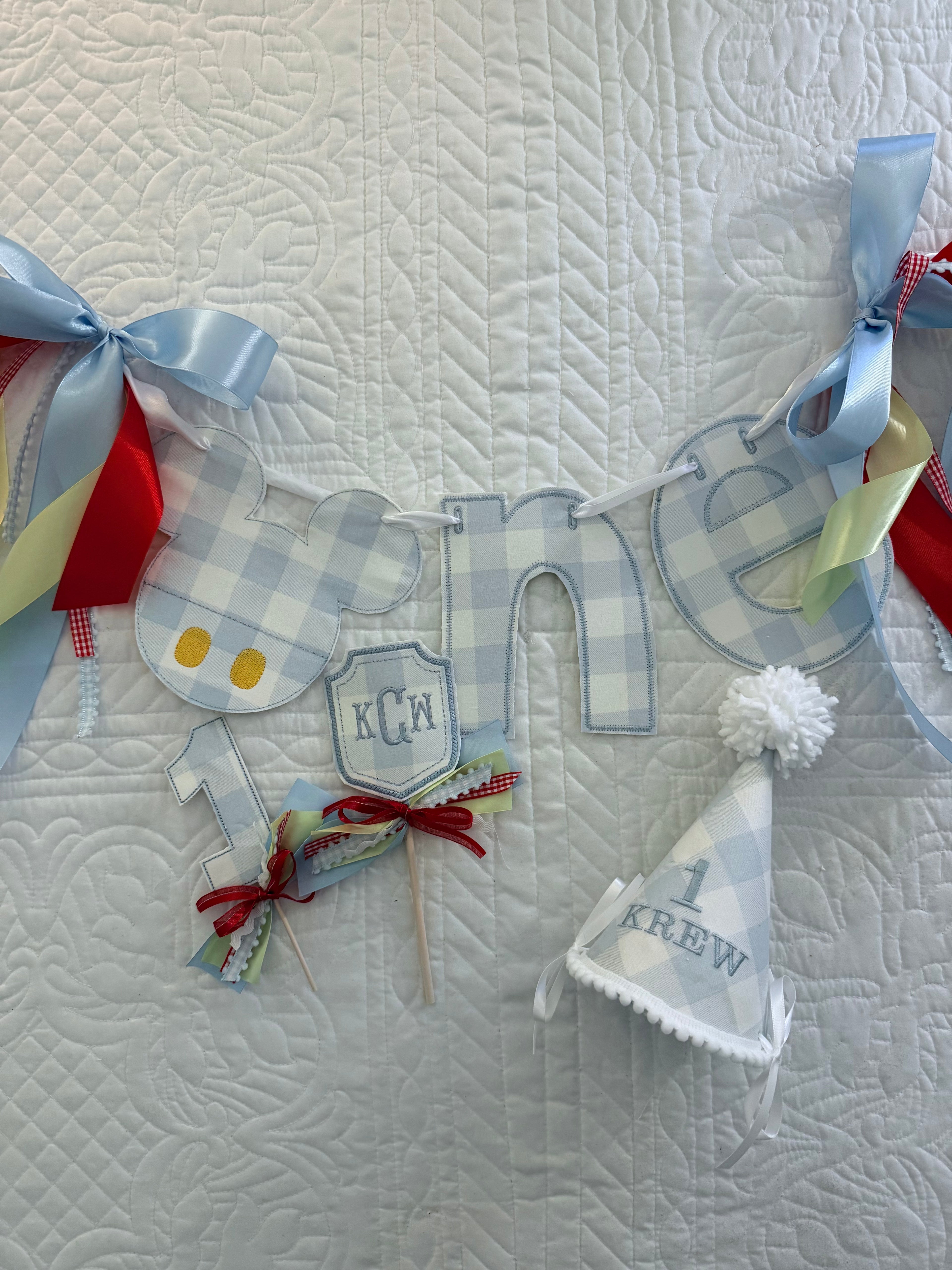 Mickey Inspired First Birthday Set