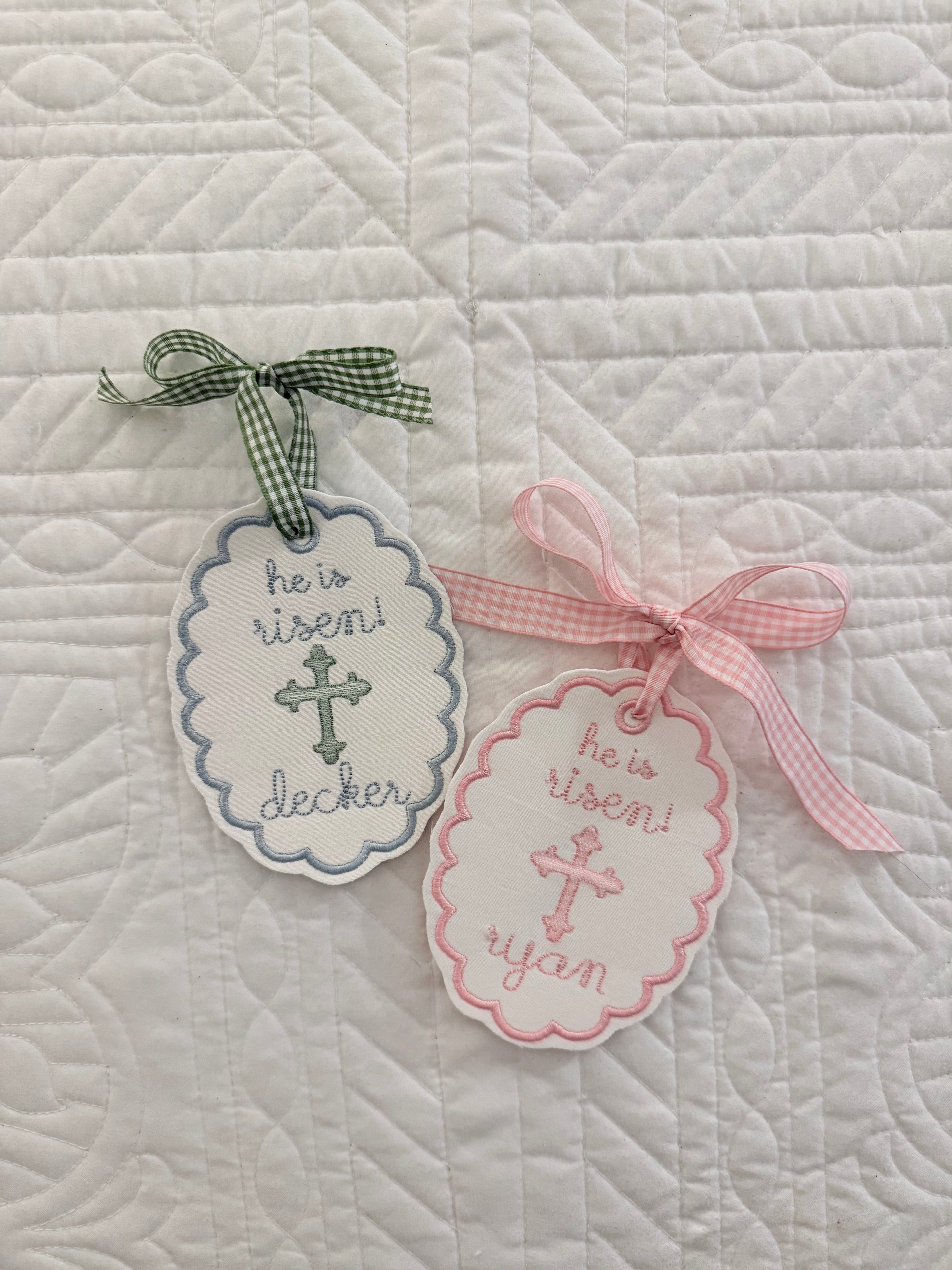 Easter Basket Tags