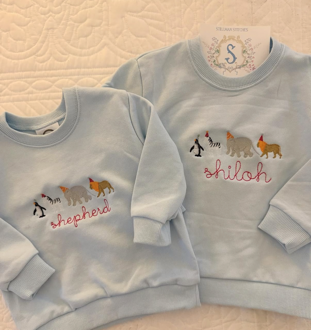 Custom Embroidered Sweatshirt