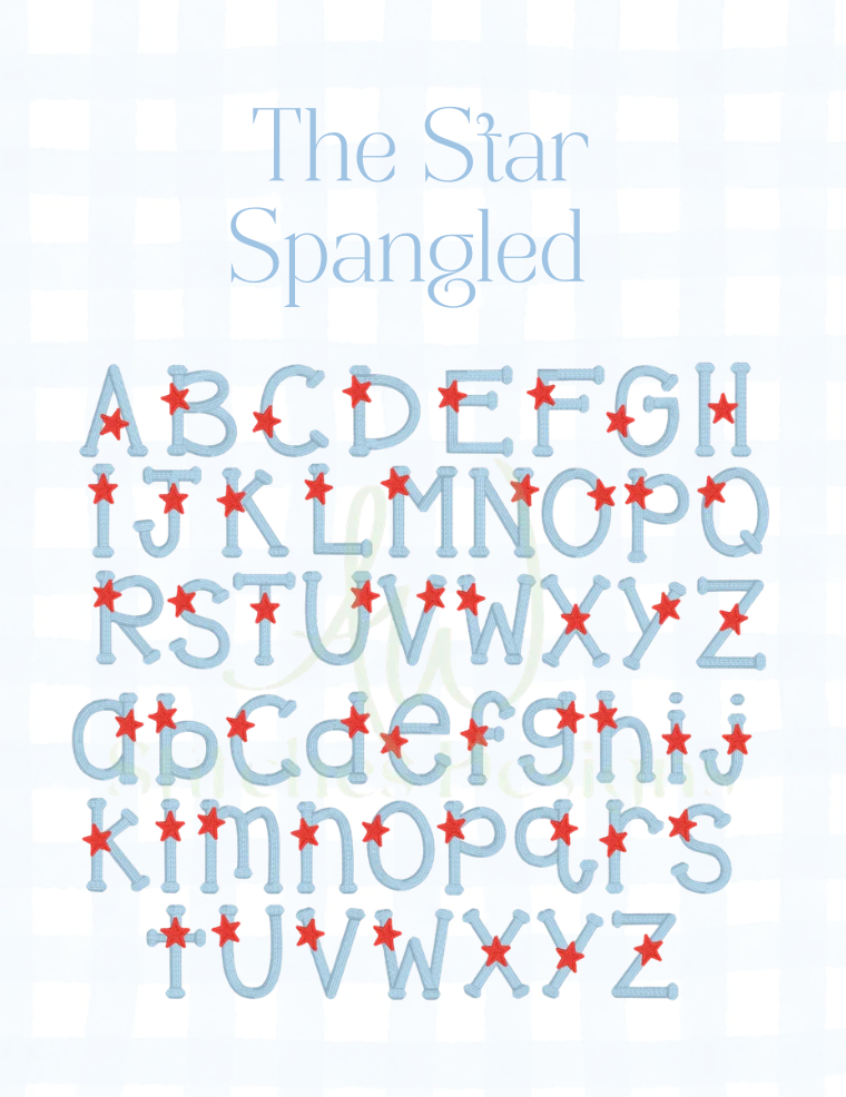 Star Spangled Swim Coverup